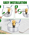 Easy installation of Synchronous Cup Turner Motor 2.5 To 3 RPM AC 100 To 127V 50 60 Hz 4W Reversible CCW CW With 7mm Flexible Coupling For Cup Turner Rotator Low Noise Durable Mini Motor Workhorse For Nonstop Cup Decorating