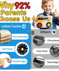 Boy holding Wooden Toddler Tool Set For Tots 2 To 4, Kid-Friendly Pretend Play Tool Box, comparison with other products