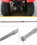 Rear Axle Shaft and Rear Left and Right Wheel Hubs for Honda Rancher 420 Foreman 500 520 Quad ATV 2014 2024