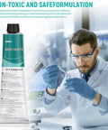 Scientist using Molykote 111 Silicone Grease 150g Valve Lubricant and Sealant for O Rings in a laboratory.