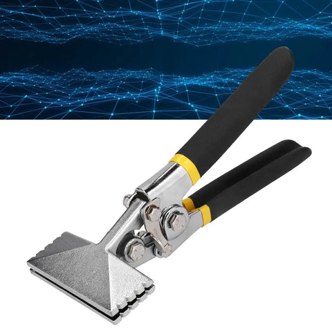 No Fuss Sheet Metal Bender Pliers And Hand Seamer Tool Set For Straight Bending Forms Plus Secure Lock Mechanism For Fast Setup And Knockout Accuracy On Thin Gauge Sheet Metal Up To 80 Mm