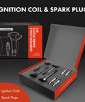 Four Ignition Coil Packs And Iridium Spark Plugs For Jeep Compass Patriot Dodge Journey Avenger Caliber Chrysler 200 And Sebring