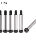 Alloy Steel Hex Socket Shoulder Bolts With 2 Inch Shoulder Length And 3/8 Inch Shoulder Diameter 5/16-18 UNC Thread 6 Pack shown