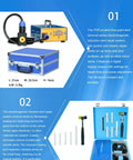 Pro Grade Paintless Dent Repair Kit For Auto Body, 1380W Portable Suitcase Magnetic Induction Dent Removal Tool overview