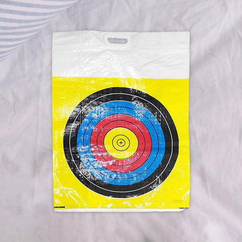 High Visibility Archery Target Replacement Cover Bag For Outdoor Range Practice with colorful rings
