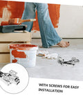 Soft Close Cabinet Hinges With Quiet Damping For Full Overlay Kitchen Cabinets And Face Frame Hardware 2 Pack with screws