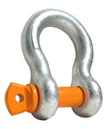 Professional Grade Screw Pin Anchor Shackle with 1-1/4 Inch Width and 1-3/8 Inch Pin for 12 Ton Load.