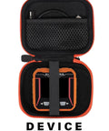 Open All In One Thermal Imager Case For TI250 Rechargeable Thermal Imaging Camera showing organized space for accessories.