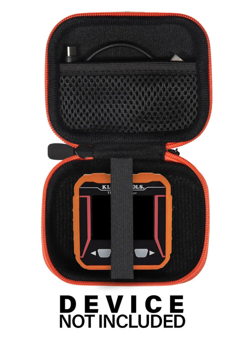 Open All In One Thermal Imager Case For TI250 Rechargeable Thermal Imaging Camera showing organized space for accessories.