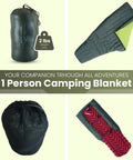 Ultralight Sleeping Bag Top Quilt With 850 Down Fill Weighing 1.9 Lbs Rated To 30F Ideal For Backpacking And Camp Adventures