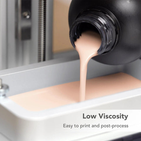 Top Shelf Ivory 3D Printer Resin For 4K Lcd Uv Curing Low Shrinkage Formula Delivers Crisp Details And Smooth As Silk Finish With Zero Fuss Cleanup A Tough Non Brittle Blend In A Practical One Kilogram Pack