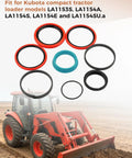 Hydraulic Cylinder Seal Kit For Front End Loader Fits LA1153S LA1154A LA1154S LA1154E LA1154SU with tractor in background