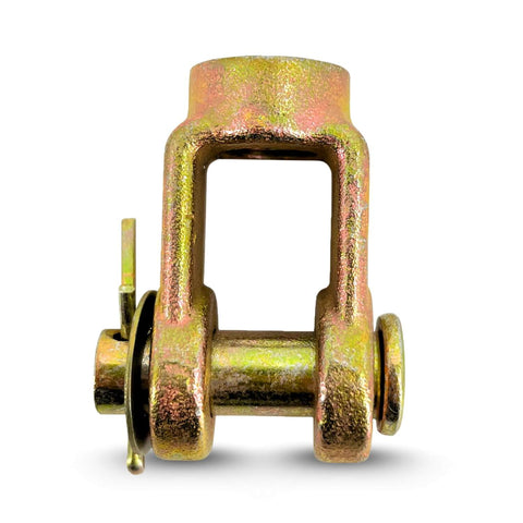 Front view of Four Piece Slack Adjuster Clevis Pin Kit With One Half Inch Thread Standard Stroke For Air Brake Chambers Replacement Part