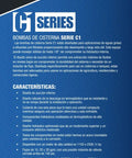 C1 Series Submersible Pump Handles 10 GPM Flows Smoothly With Half Horsepower And 230 Volts installation guide detailed features