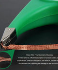 Pro Grade Solder Wick Braid With Flux Brass Desoldering Wicks For PCB Cleaning And Repair 2m Length 3.0mm Width tool close-up