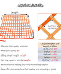 Heavy Duty Nylon Lifting Net For Trucks And Trailers 11.4 Feet Long With 2000 Kg Load Capacity Tear Resistant Cargo Net