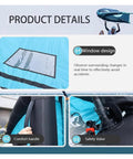 Ride-Ready Inflatable Wing Foil For Wind Wing Foiling And Kitesurfing with window design, comfort handle, safety valve