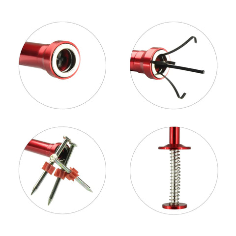 Flexible Claw Magnetic Pickup Tool With Four Claws And Magnetic Tip For Hard To Reach Places And Tight Crevices 24 Inch Reach Handy For Mechanics Under Furniture In Drains And Garbage Pickup