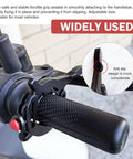 Universal Motorcycle Cruise Control Throttle Lock With Quick Release Thumb Twist Anti Skid Rustproof Handlebar Booster Clamp on grip.