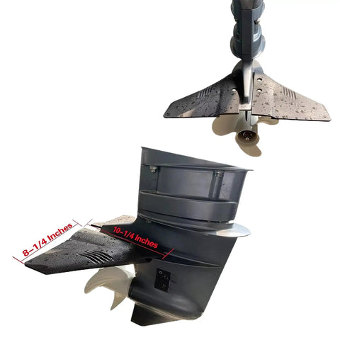 Hydrofoil Stabilizer For Outboard And Stern Drive Boats Up To 150 HP Boosts Stability And Handling For A Slick, Smooth Ride