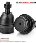 2Pc Front Lower Ball Joints Kit For 2005 To 2019 Toyota Tacoma Driver And Passenger Side Heavy Duty Front Suspension Replacement