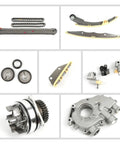 Premium Timing Chain Kit With Water And Oil Pump Perfect Fit For Nissan Frontier Pathfinder Xterra 4.0L V6 Engine 2005-2010 Durable Alloy Build, chains and pump parts