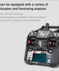 Two Point Four GHz 10 Channel AFHDS Two A RC Transmitter with FS IA6B Receiver for drones planes helis pro grade remote