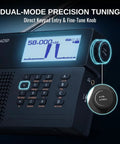 Beast Full Band SDR Receiver with 2.3 inch display showing real-time spectrum and tuning controls, suitable for field DXing.
