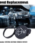 Windshield Washer Fluid Reservoir Cap Replacement For GM Cars Plug And Play Install Bottle Cap Direct Fit Durable Build With Leak Proof Seal Fits 13227300 12767700 19172571 12788573 4563292 OEM Parts