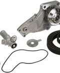Power Grip Premium Timing Component Kit With Water Pump Belts Idlers Tensioners Springs Hardware And All In One Installation Guide For Troublesome Engines display