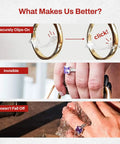 Invisible Ring Size Adjuster For Loose Rings With Six Sizes Keeps Your Engagement And Wedding Rings Snug And In Place No More Slips clear ring band sizer guard multipack ten count on rings and hands