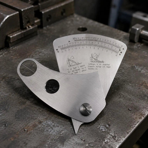 Stainless Steel Weld Gauge With Inch Scale For Fabrication And Weld Setup Rust Resistant Workshop Tool For Welders Metalworkers