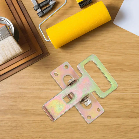 Heavy Duty Sofa Connector Buckles for a rock-solid couch setup, interlocking iron linkage on a wooden table