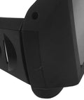 Close-up of Badass Auto Darkening Welding Goggles featuring kickin wraparound coverage and legit precision lenses.
