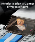 Nissan Skyline GTR R34 Speed Champions Racing Car Kit Inspired By 2 Fast 2 Furious toy with driver minifigure in car cabin