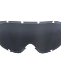 Replacement Smoke Anti-Fog Lenses For V80 Monogoggle XTR OTG Safety Goggles, durable smoke tint lens shown front view.