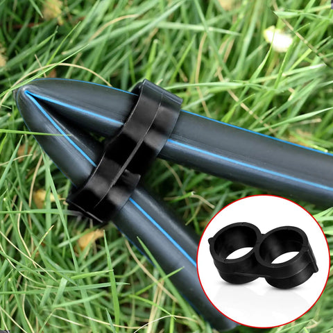 Drip Irrigation Fittings Kit Half Inch Tubing Set With 36 Pieces Including 9 Tees 9 Couplings 9 Elbows 9 End Cap Plugs Barbed Connectors