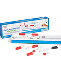 Open Number Line Starter Set With Dry Erase Whiteboards For Students, Flexible Learning For Addition And Subtraction displayed