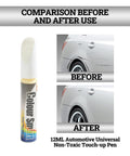 Car Touch Up Paint Pen for Scratches and Dings, Quick and Easy Automotive Paint Repair, Clear White Finish comparison image