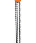 Low Headroom Chain Hoist With Push Trolley For Tight Spaces, Built Like A Workhorse, Heavy Duty Steel Construction, 2000 Lb Capacity