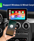 Must-Have Dope Wireless CarPlay Android Auto Adapter for Mercedes-Benz A B C E CLA GLK ML SLD 2012-2015 dashboard