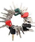 24 Key Heavy Equipment Master Set Universal Ignition Key Kit That Works With Most Heavy Machinery Rigs For Construction Jobs