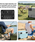Replacement Igloo Cooler Hinges 2 Pack For 150 To 165 Qt Coolers Oversized Mechanical Hinges With 12 Stainless Steel Screws Durable Plastic Construction Built To Last