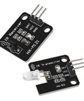 4 Piece 38KHz IR Transmitter And Receiver Sensor Modules Kit for electronics projects with high sensitivity receiver and LED indicator
