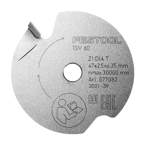 Badass Scorer Plunge Saw Delivering Smooth Tear Free Cuts On Veneer And Laminated Sheets With Diamond Scoring Blade, 47mm size.