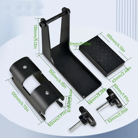 Spade Fork Digging Tool With Steel Head And Replaceable Handle for Upright Digging components with measurements