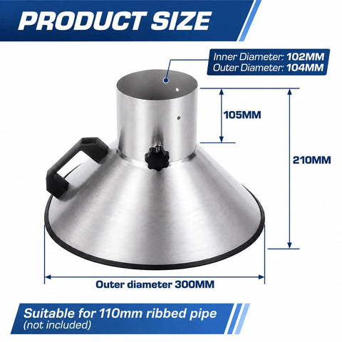 Bad Boy Stainless Steel Fume Extractor Crafted To Tackle Thick Welding Fumes And Shop Grime While Keeping The Garage Smelling Fresh Throughout Heavy Duty Ops, dimensions shown.