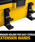Beast 4 Gallon Wet Dry Shop Vacuum With 5 Peak HP Corded Power onboard storage holder detail view