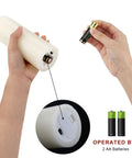 Battery installation for Flameless LED Candles Set Of 12 Ivory Real Wax Pillar Candles 2.2 Inch Diameter By 5 Inch Tall