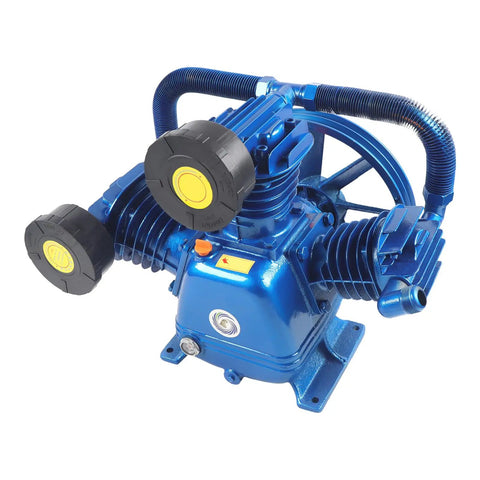 10Hp Portable Air Compressor Pump Head 7.5kw High Efficiency Motor Replaces Oil Free Piston Compressor For Industrial Textile And Chemical Use 175Psi Output Reliable Performance